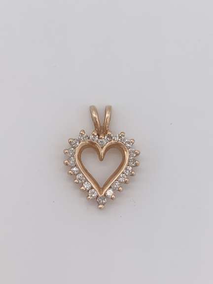14kt Gold & Diamond Pendant