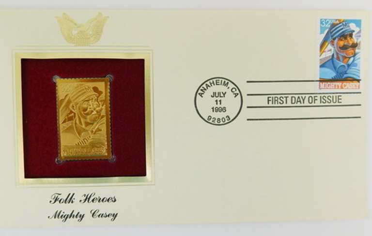 4 - 1996 1st Day Covers & 22KT Gold Stamps