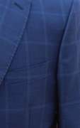 Stylish Plait Italian Made Slim Fit Suit