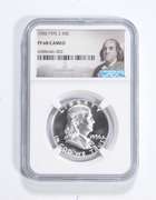 PF68 CAM 1956 Franklin Half Dollar - Type 2 - Graded NGC