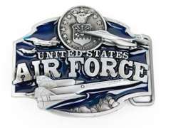 Enameled U.S. Air Force Belt Buckle