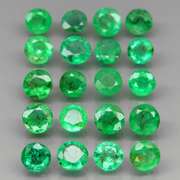 Stunning 6.38ct real Colombian Emerald set
