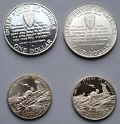 1995 WW11 Modern Comm Silver Dollars & Clad Halves Proof & Unc
