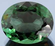 Flawless 30.80ct AAA created green Amethyst