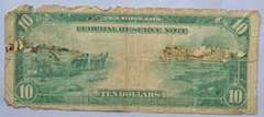 Scarce $ 10 Red Seal Texas FRN