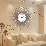 Round Diamond Wall Clock Home Decor
