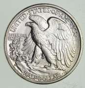 1929-S Walking Liberty Half Dollar - Choice