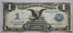 $ 1 Black Eagle 1899 Series Silver Certificate