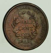 1807 Draped Bust Half Cent