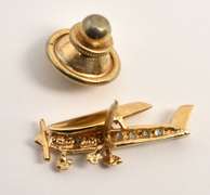 Sweet Airplane tie tack