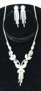 Set Of Fashion Jewelry Neck Lace And Earrings