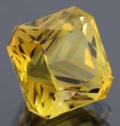 Superb 8.24ct canary yellow Brazilian Citrine