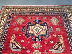EXQUISITE FINE SUPER KAZAK RUG 5'X7'