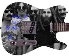 Grateful Dead Custom Graphics Autographed Facsimile Guitar