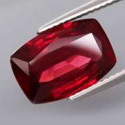 Ravishing 6.38ct rich violet red Rhodolite Garnet