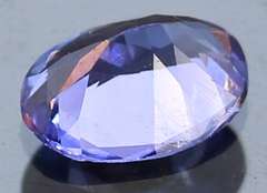 Vivid 1.13ct violet blue Tanzanite