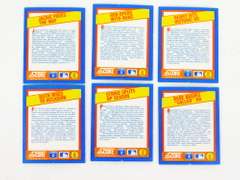 6 - 1989 Magic Motion Trivia Baseball Cards