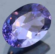Stunning 1.17ct violet blue Tanzanite