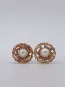 14kt Solid Yellow Gold Stud Earrings