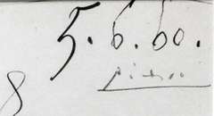 Fine Art Collection Picasso 1960