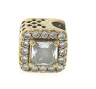 Pandora Square Yellow Gold Charm