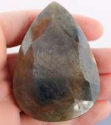 Impressive 657ct untreated metallic shimmer Sapphire