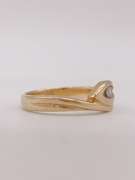 18kt Gold & Diamond Band