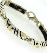Sterling Silver and 18kt Lisa Jenks Bracelet