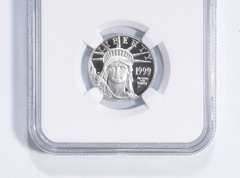 PF70 UCAM 1999-W $25 American Platinum Eagle - 1/4 Oz Platinum - NGC