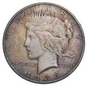 1935 Peace Silver Dollar