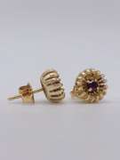 14kt Solid Yellow Gold Stud Earrings