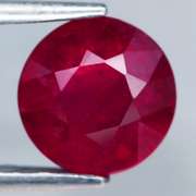 Amazing blood red 1.99ct Ruby solitaire