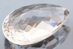 Amazing 7.50ct UNTREATED diamond white Topaz