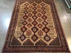MAGNIFICENT  PERSIAN  RUG 6'.9"X 9'.3"
