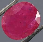 Heated only! Vibrant 1.06ct pinkish red Ruby