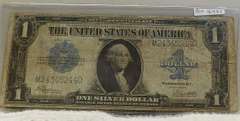 1923 Lg Size $1.00 Silver Cert, Blue Seal circ.
