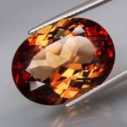 Exquisite 20.36ct whiskey color Imperial Topaz