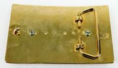 Handpainted Deer Belt Buckle