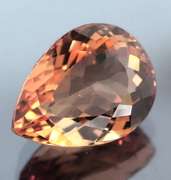 Stunning 8.58ct pear cut Imperial Topaz