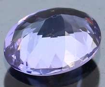Vivid 1.37ct violet blue Tanzanite