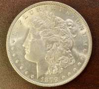 1879 Morgan Silver Dollar, BU