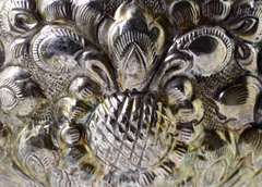 Beautifully Hand Chased Burmese Silver Bowl
