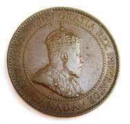1908 Canada One Cent Coin