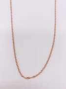 14kt Rose Gold Chain Necklace