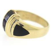 Captivating Yellow Gold Multi Gemstone and Diamond Ring