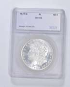 MS65 PL 1921-D Morgan Silver Dollar - Graded SEGS