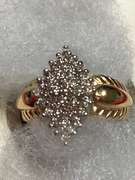 14K DIAMOND RING