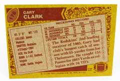Gary Clark, Redskins 1986 Rookie Football Card
