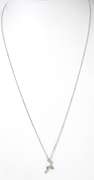 Dainty Reindeer Necklace in Sterling Silver