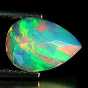 Collectors 1.56ctct ribbon mackerel patterned Opal